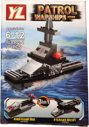 Zanna Toys Πολεμικό Πλοίο 3 σε 1 Zanna Toys Πολεμικό Πλοίο 3 σε 1