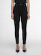 Women's Fabric Trousers Black