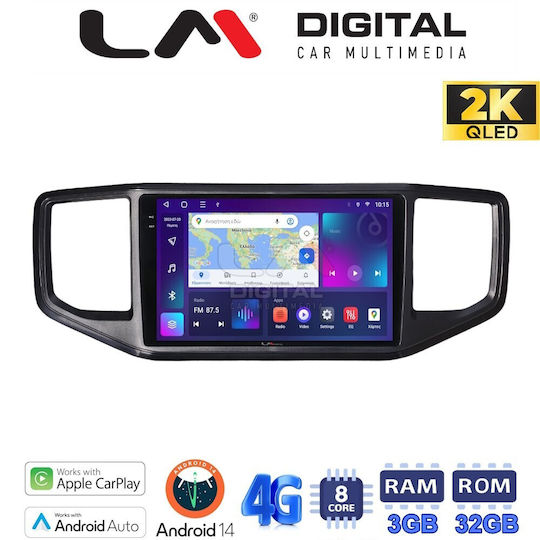 LM Digital Ηχοσύστημα Αυτοκινήτου για Volkswagen Amarok 2017 2021 (Bluetooth/USB/WiFi/GPS/Apple-Carplay/Android-Auto)