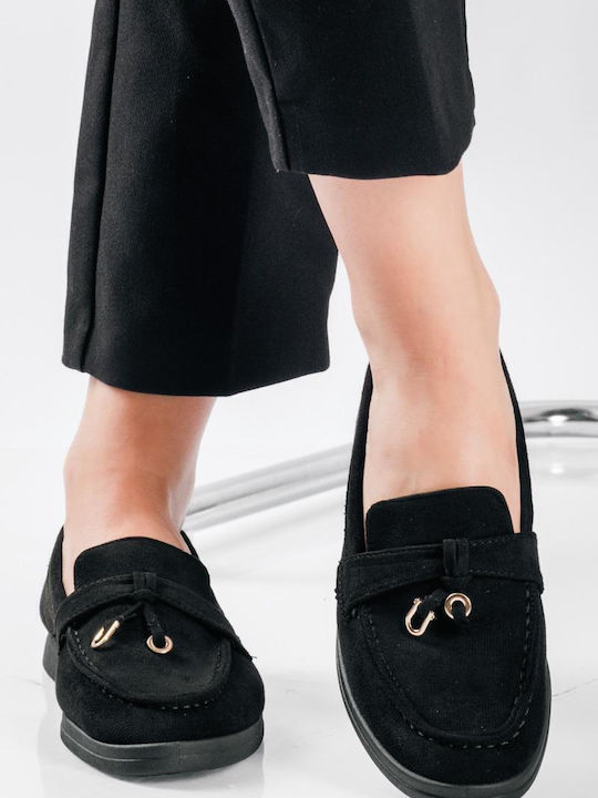 Women's Loafers in Black Color