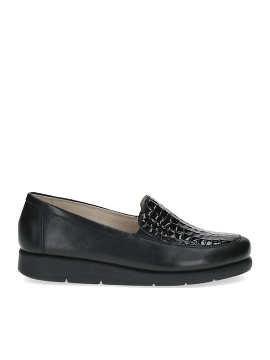 Caprice Women's Moccasins in Black Color