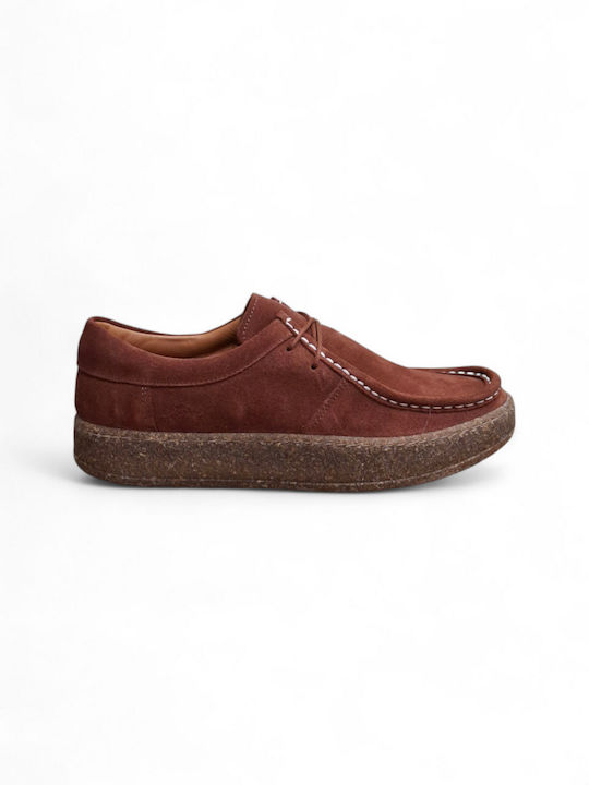Safe Step Leather Women's Loafers in Brown Color