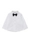 Kids Shirt Long Sleeve White