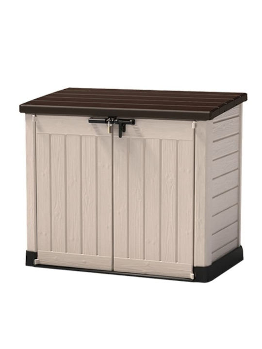 Keter Cutie de depozitare pentru exterior Metalic 240lt Bej L132xW76xH110buc