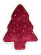 Fylliana Decorative Christmas Tree Pillow Fylliana Fl314 Purple-White-Gold 31x45x6cm