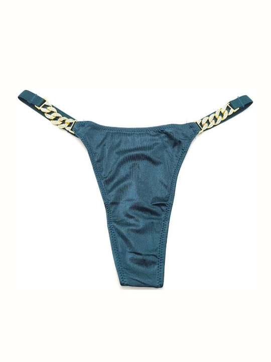 Heat Underwear Βαμβακερό Γυναικείο String Κυπαρ...