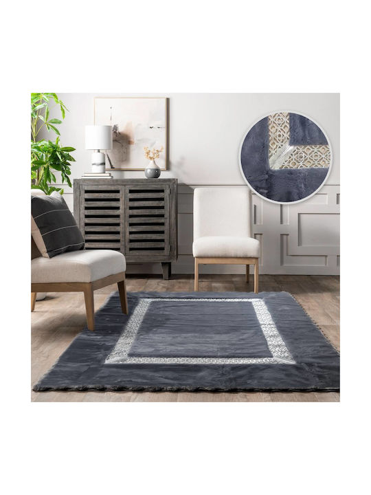 Saray Home Rabbit Luxurius Σετ Μοντέρνα Χαλιά Κ...