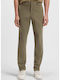 P-genius Trousers in Relaxed Fit Olive