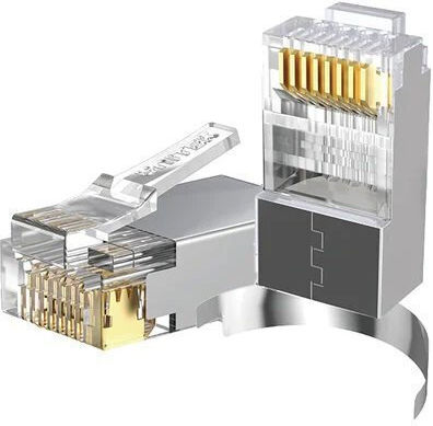 Unitek Network Connector Rj45 Cat7 Passthrough Ot1093atp 50pcs