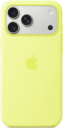 Apple Silicone Case with MagSafe Neon Yellow (iPhone 17 Pro Max)