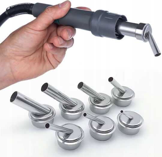 Rosfix Nozzle Set 7x Ka – Set 7 Angled Hot Air Nozzles 3–12 Mm Quick 861dw Rosfix Airflow-x