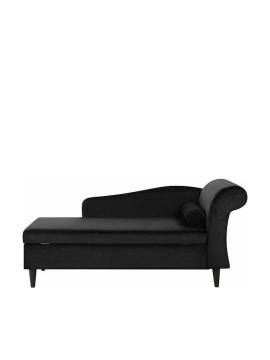 Berwyn 737 Recliner Samt Schwarz L160xW70xH77cm