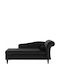 Berwyn 737 Recliner Samt Schwarz L160xW70xH77cm