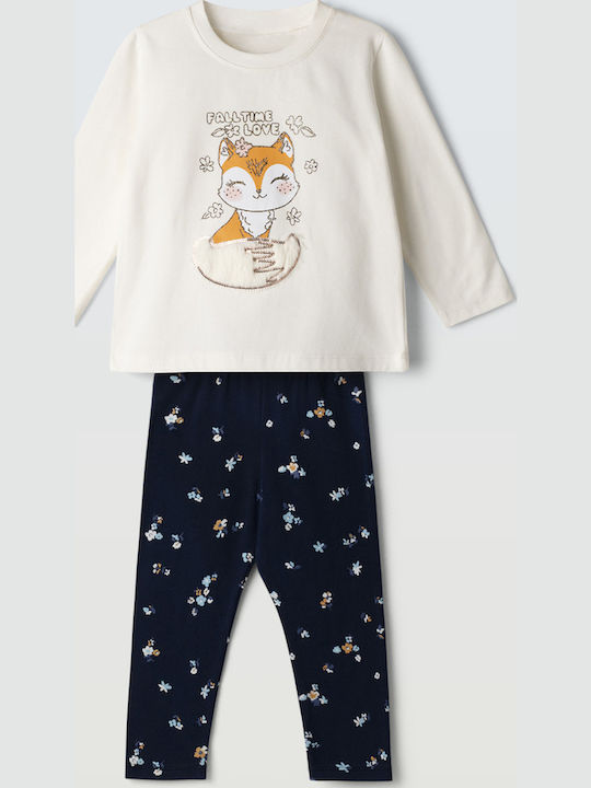Evita Kids' Set with Leggings Winter 2pcs White...