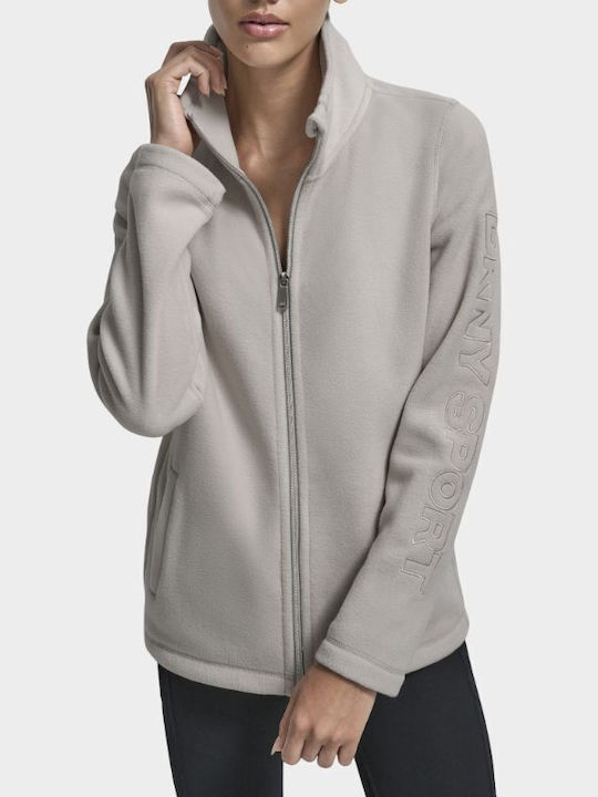 Полар Дамска жилетка Grey
