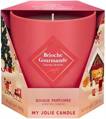 My Jolie Candle Noel Brioche Gourmande Златна Гривна Коледна Свещ Бижу Гривна Изненада