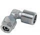 Male Thread Elbow Connection Nylon Tube 1/4" Male X Φ6 Water Filter Misc 08388 K.cherouvim