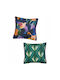 Kentia Fancy Decorative Pillow Case Made of 100% Cotton 50x50cm