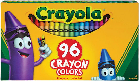 Creioane Cerate Școlare Ascuțitoare Copii Crayola 96 Culori
