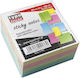 Pastel Colored Sticky Memo Pads Typotrust 400 Sheets 75x75mm Tm47575-99