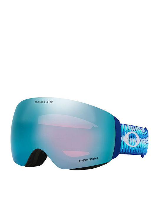 Oakley Flight Deck Ski- & Snowboardbrille Erwachsene Blau mit Linse in Blau Farbe