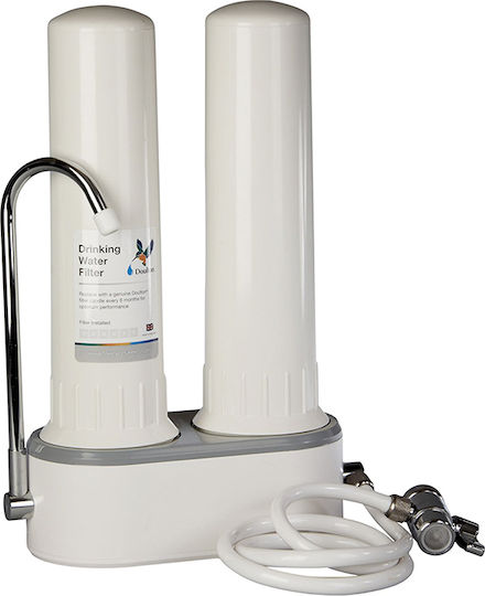 Doulton HCP Duo Sedim.+Ultracarb Water Filtration System Double Countertop with Faucet DO.0620