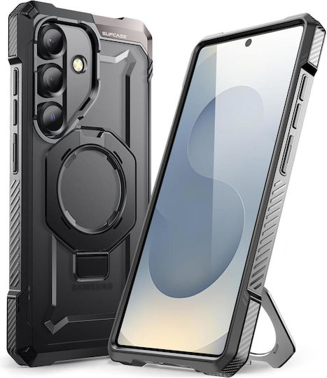 Supcase Ub Grip Mag Задна корица Силикон Черен (Galaxy S25 FE)