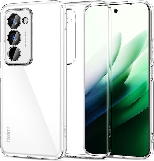 Tech-Protect Flexair Back Cover Σιλικόνης Διάφανο (Xiaomi Redmi 15 4G / 5G)