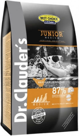 Dr.Clauder's 4kg Dry Food for Small & Medium Breed Puppies with Chicken and Poultry