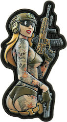 M-tac Patch Tactical Girl #4 Pvc 104-multicolour M-tac Patch Tactical Girl #4 Pvc 104-multicolour