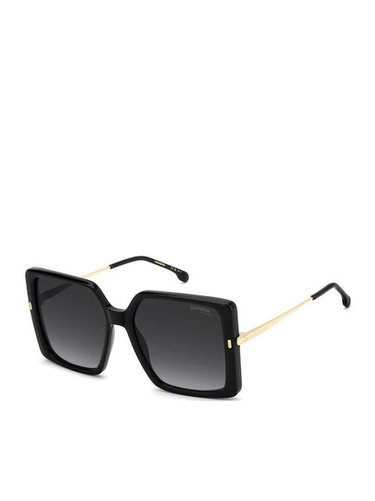 Carrera Damentragen Sonnenbrillen mit Schwarzem Rahmen und Grauer Verlaufsfarbe Gläser 3070/S 2M2/9O
