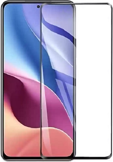 Adeziv complet Full Face Tempered Glass Negru (Redmi Note 13 4G)