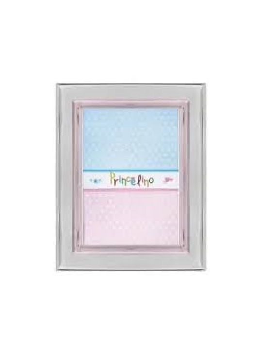 Prince Silvero Παιδική Κορνίζα Ασημένια 9x13cm