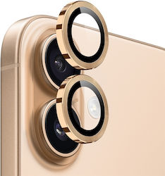 Защита Протектор за камера Закалено стъкло Златист за iPhone 17 Защита Протектор за камера Закалено стъкло Златист за iPhone 17
