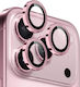 Protection Camera Protection Tempered Glass Pink for the iPhone 17 Pro, iPhone 17 Pro Max
