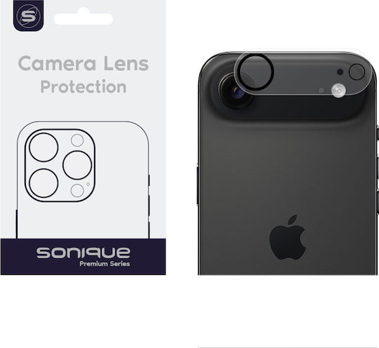 Sonique Lens Full Camera Protection Tempered Glass Black for the Apple iPhone 17 Air