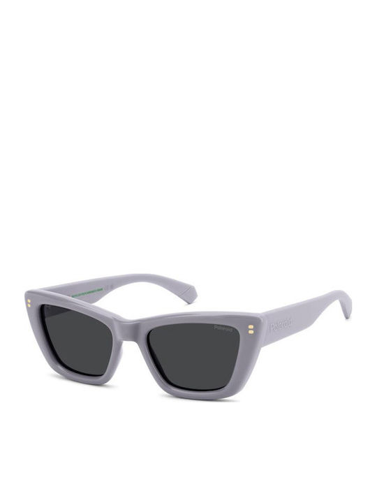 Polaroid Women's Sunglasses with Gray Plastic F...