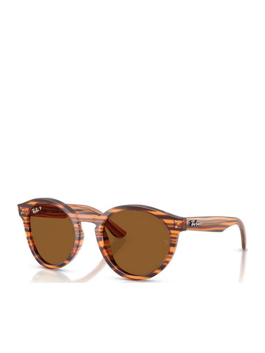 Ray Ban Unisex Sunglasses with Brown Tartaruga ...