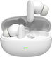 Green Mouse 46956811 In-ear Bluetooth Handsfree Ακουστικά με Θήκη Φόρτισης Λευκά