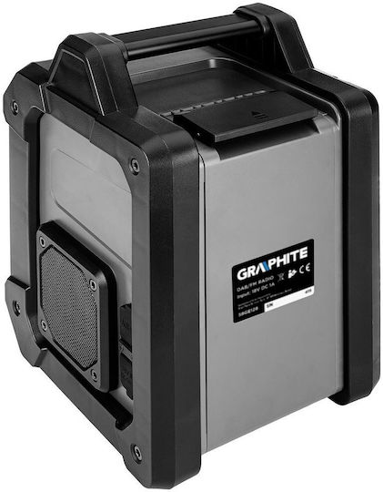 Graphite 58GE128 Μπαταρίας DAB με Bluetooth Γκρι