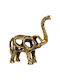 Fylliana Decorative Elephant made of Metal Fl77515 28x8x25cm 1pcs