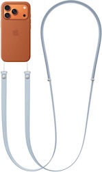 Apple Crossbody Strap Λουράκι Λαιμού για Κινητά Light Blue