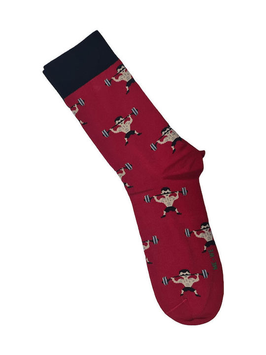 ME-WE Herren Socken Rot 1Pack