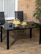 Tisch Stabil Black 150x90cm