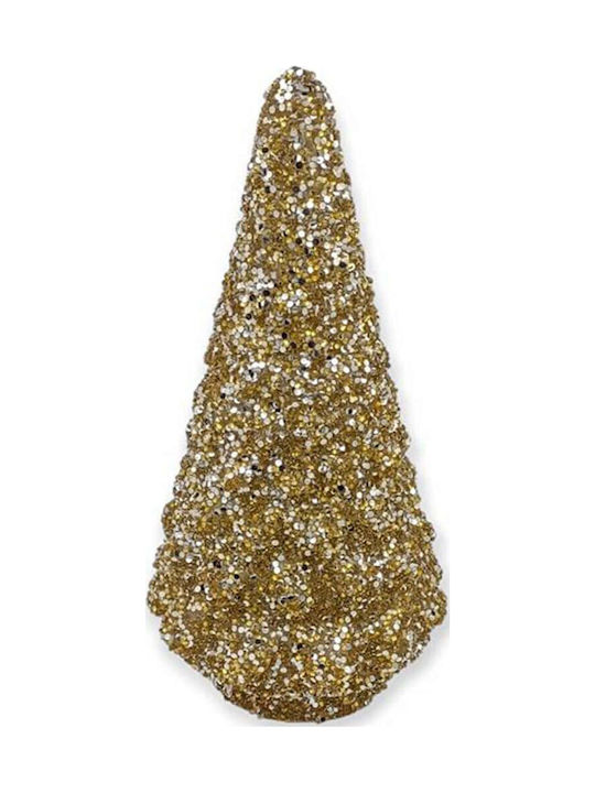 Weihnachtsdekoration Baum Klassisch 30cm Verziert Gold