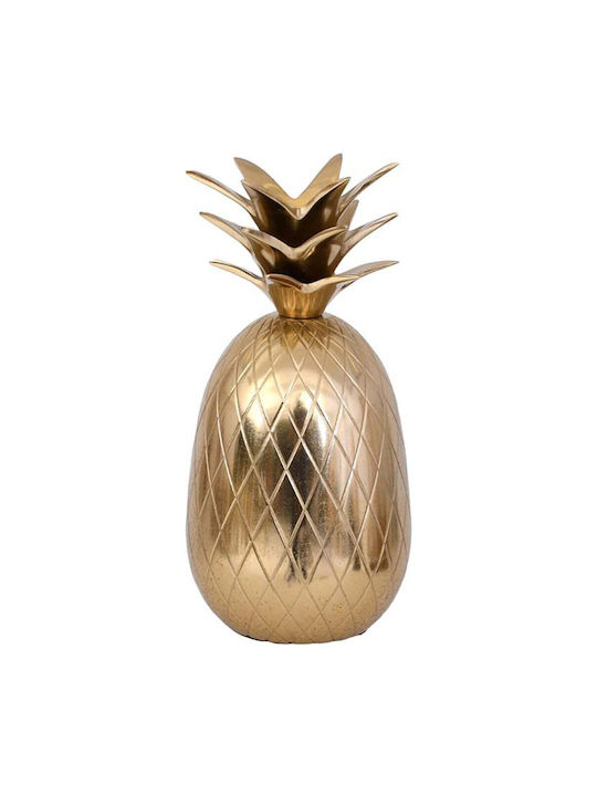 Metallic Decorative Fylliana Pineapple Gold Col...