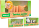 Globo Pull-Along Toy made of Wood for 10++ Months (Various Designs/Assortments of Designs) 1pc