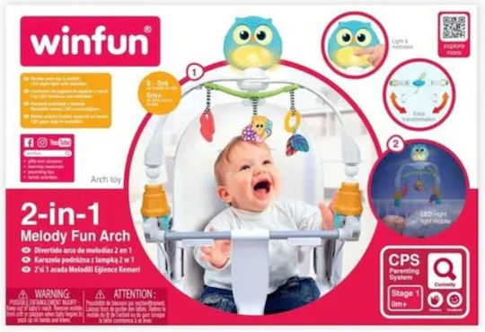 Winfun Pendant Toy for Crib and Stroller with Music for 0++ Months