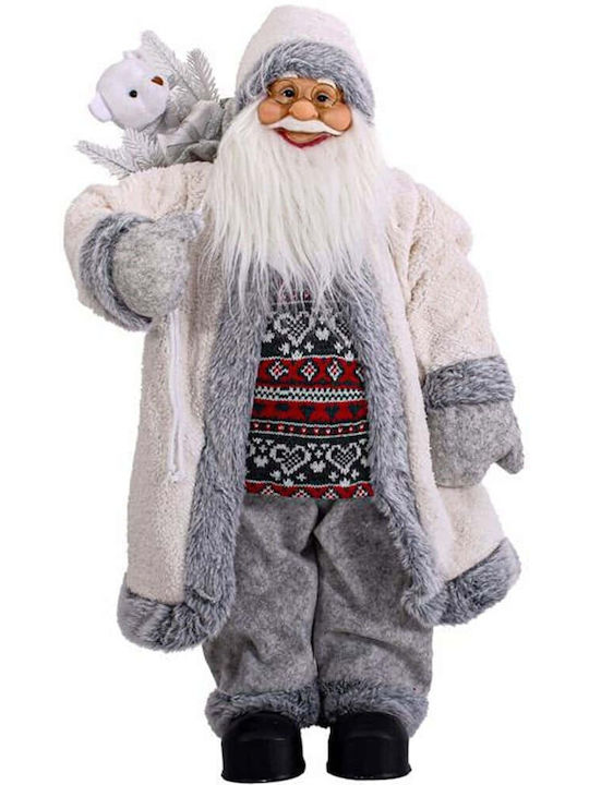 Dekorativer Weihnachtsmann Weiß