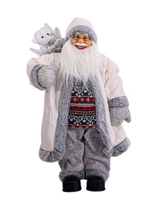 Dekorativer Weihnachtsmann Weiß